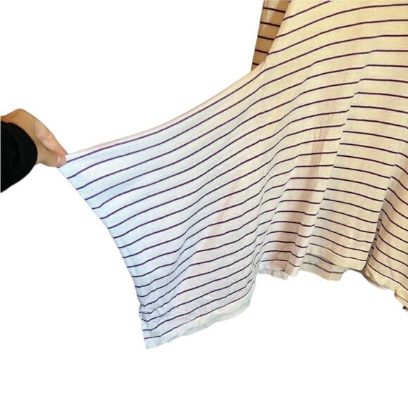 Tommy Bahama striped asymmetric sweater - Picture 3 of 10